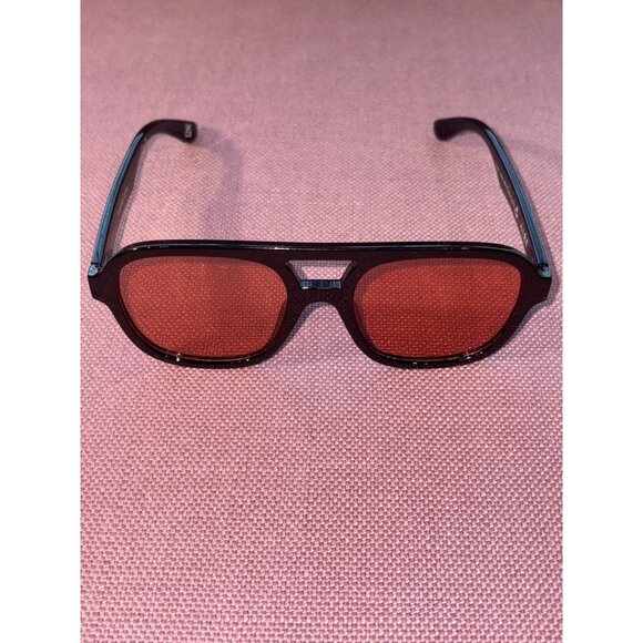 AIRE Whirlpool Sunglasses in Black & Tan Tint Unisex Sunnies main image 5